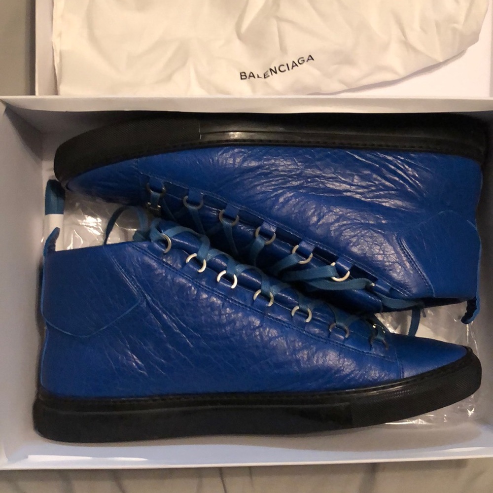 Balenciaga Men’s Arena High-Top Sneaker